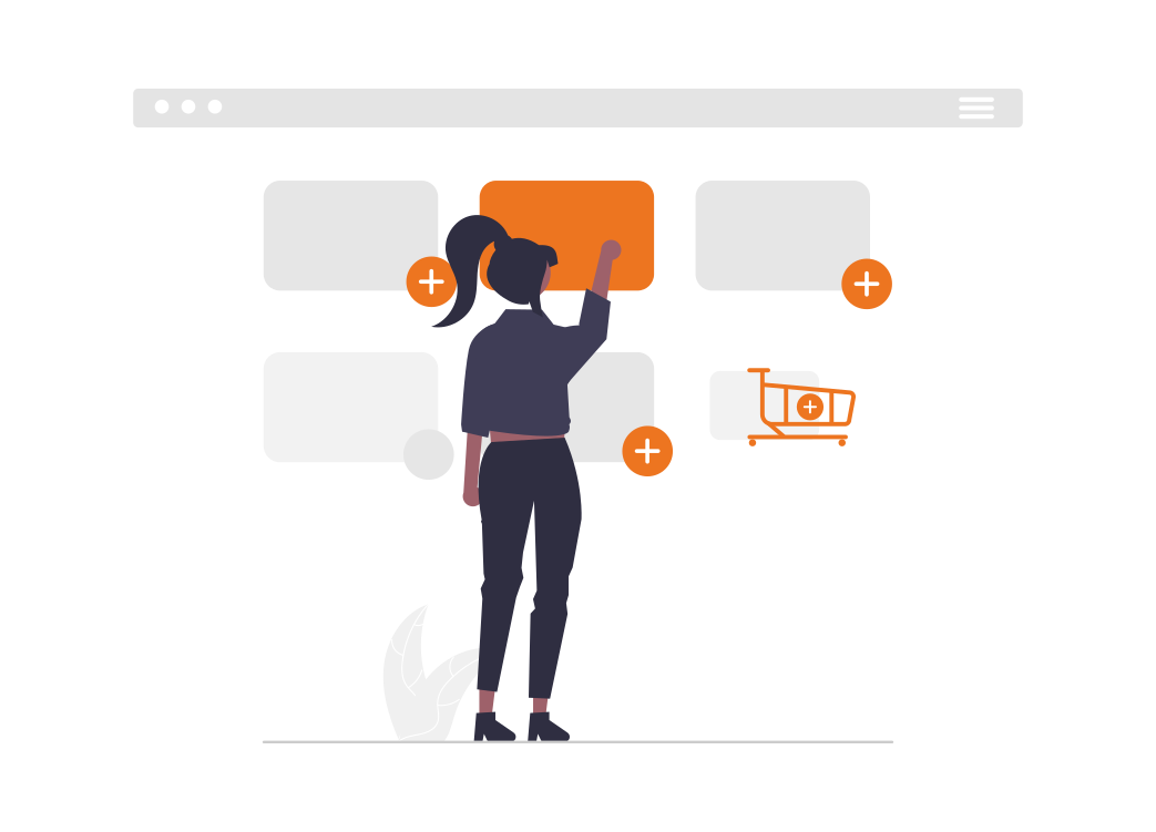 image of application while addint to cart